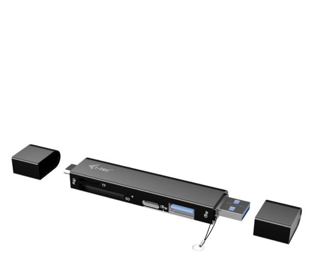 i-tec USB-C / USB-A Dongle Czytnik SD TF z 1x USB-A i 1x USB-C - 1538059 - zdjęcie 3